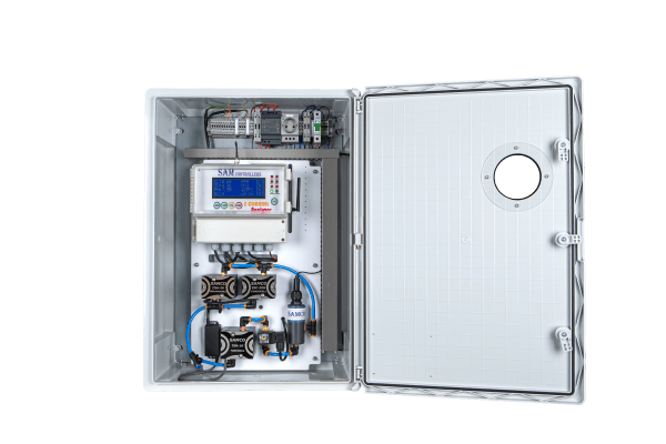 آنالایزر پایش کیفی آنلاین با تابلو ABS